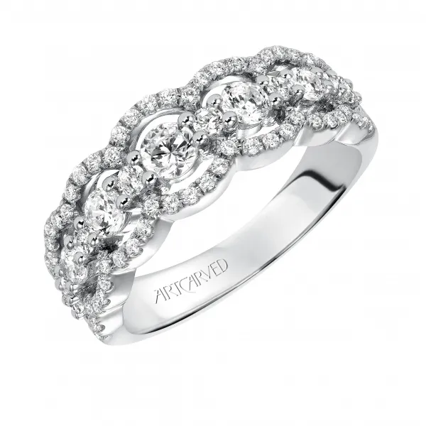 14K White Gold Anniversary Band Ambassador Diamond Jewelers Tucson, AZ