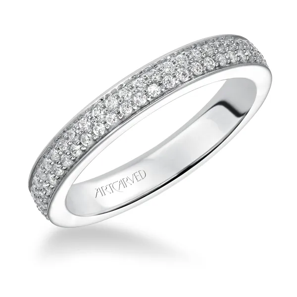 14K White Gold Wedding Band Ambassador Diamond Jewelers Tucson, AZ