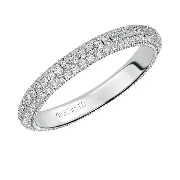 14K White Gold Wedding Band Ambassador Diamond Jewelers Tucson, AZ