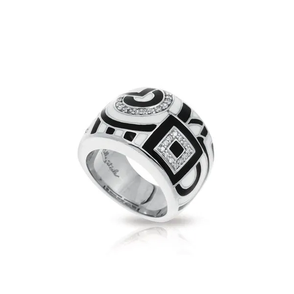Geometrica Black Ring Ask Design Jewelers Olean, NY