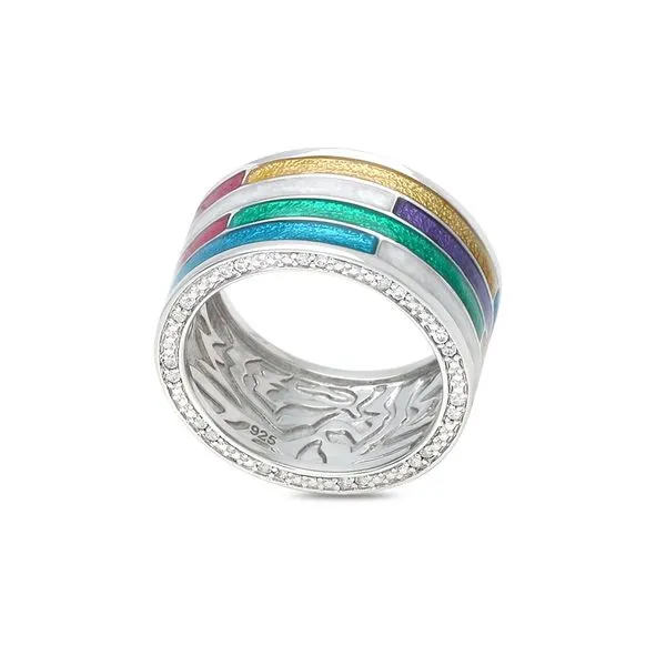 Strata Multi Color Ring Jewelry Design Studio Jensen Beach, FL