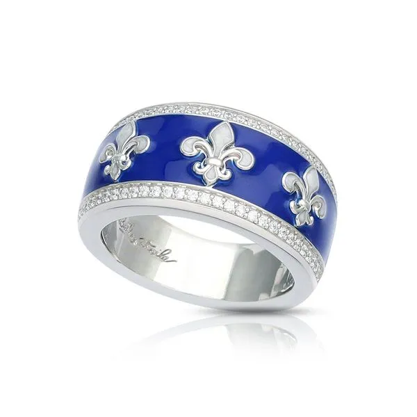 Versailles Blue Ring Jewelry Design Studio Jensen Beach, FL