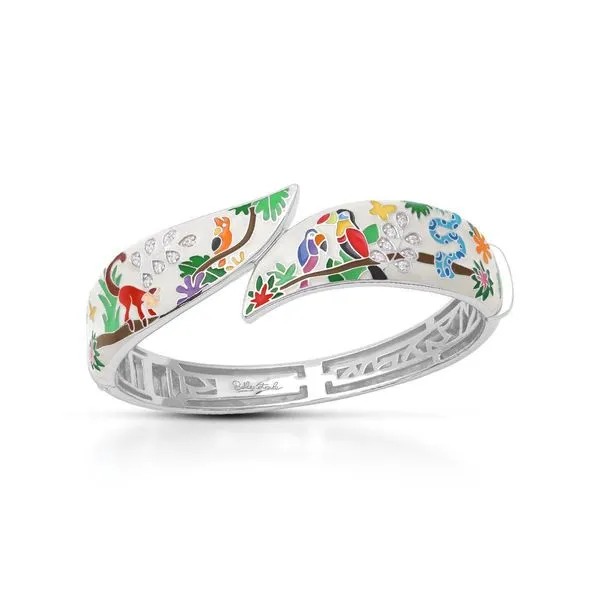 Tropical Rainforest Ivory Bangle Ask Design Jewelers Olean, NY