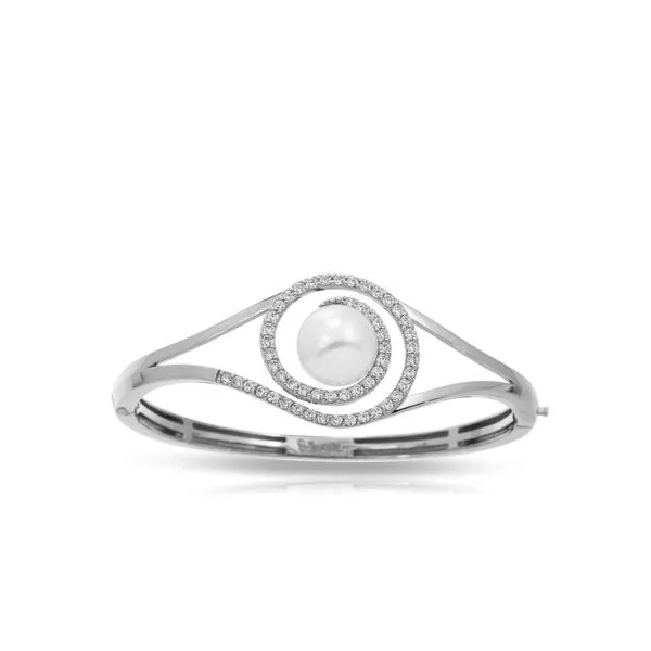 Théa White Bangle Ask Design Jewelers Olean, NY