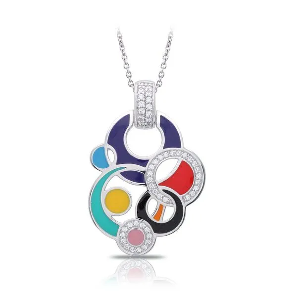 Circles Multi Colo Pendant Ask Design Jewelers Olean, NY