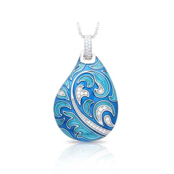 Fernhaven Blue Multi Pendant Jewelry Design Studio Jensen Beach, FL