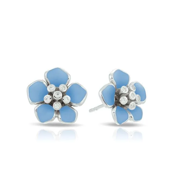 Forget Me Not Blue Earrings  Ask Design Jewelers Olean, NY