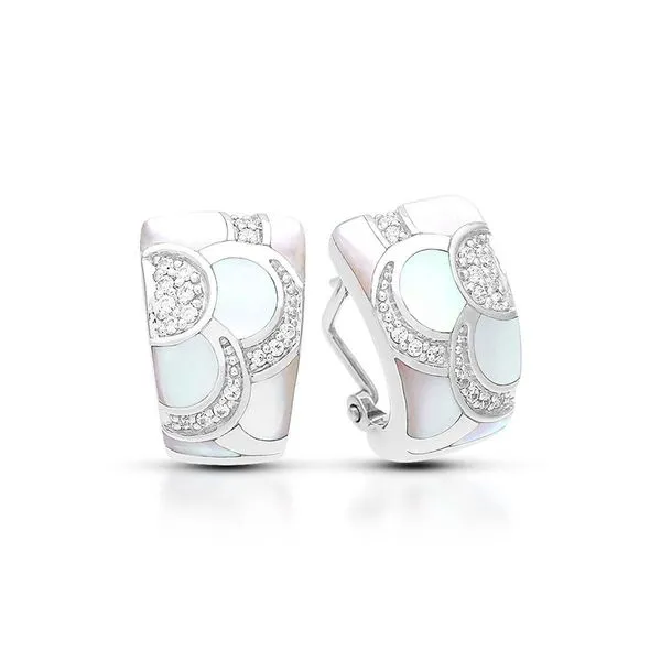 Adina Mother of Pearl Earrings Ask Design Jewelers Olean, NY