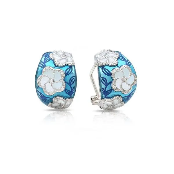 Pomelia Blue & Whit Earrings Jewelry Design Studio Jensen Beach, FL