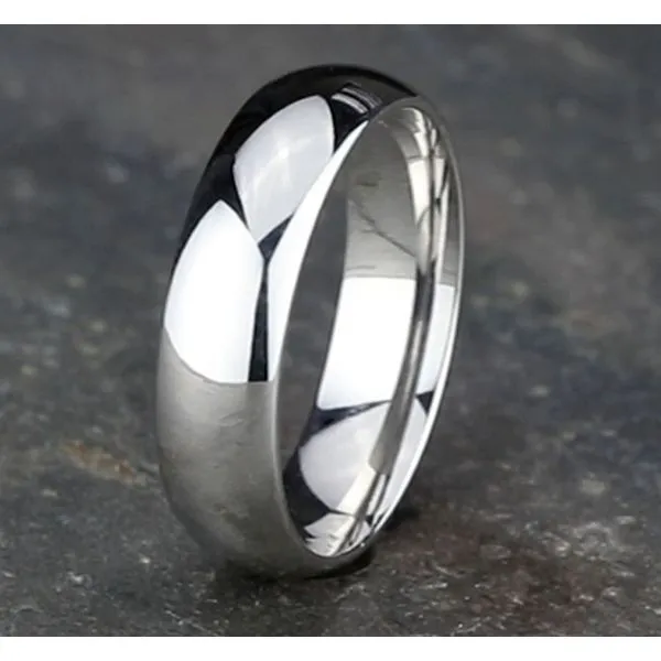 High Dome Comfort Fit Image 4 Richard's Jewelry Berne, IN