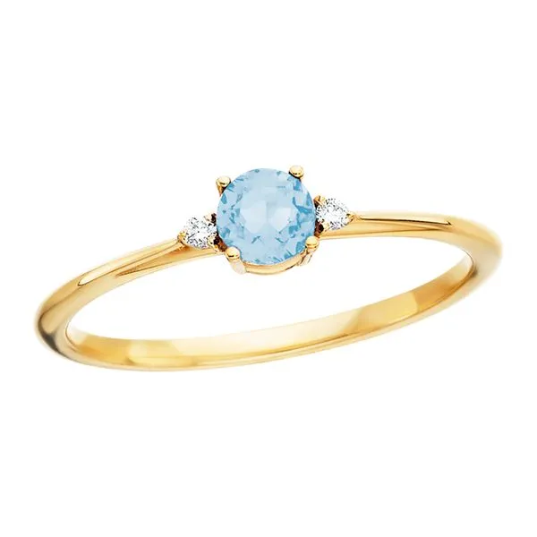 Petite Ruby Ring .02tdw Image 2 Tennies Jewelry Appleton, WI