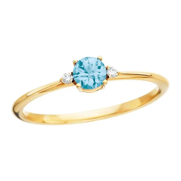 Petite Ruby Ring .02tdw Image 3 Tennies Jewelry Appleton, WI