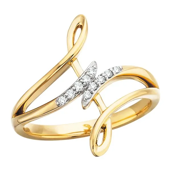 Entwined Together Ring .08tw Tennies Jewelry Appleton, WI