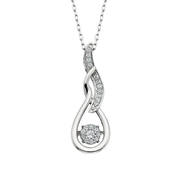 Diamond Dancer Pendant .13tw Tennies Jewelry Appleton, WI