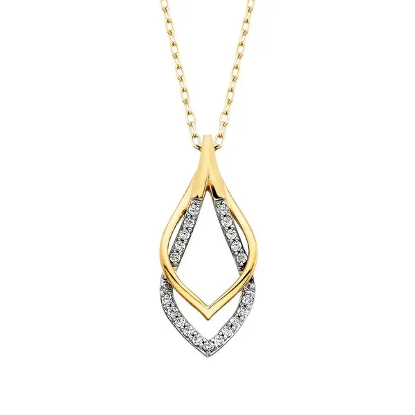 Teardrop Diamond Pendant Tennies Jewelry Appleton, WI
