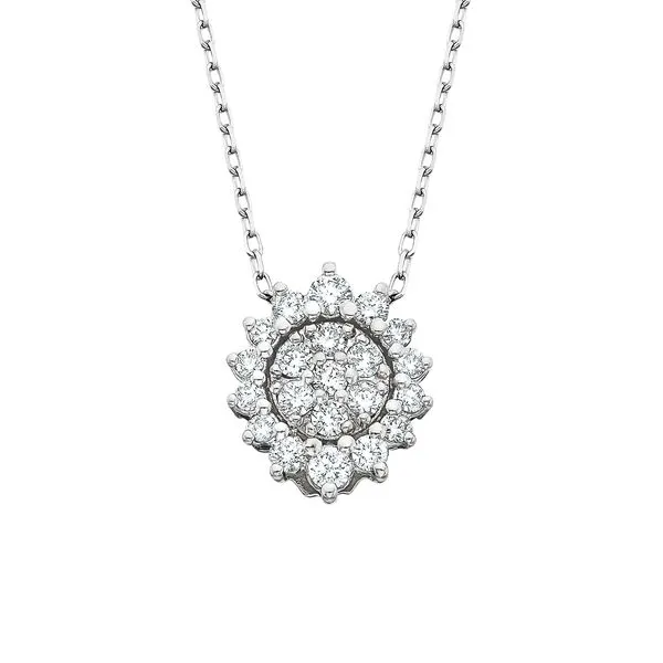 10KW Diamond Pendant 1/3 tw Image 2 Tennies Jewelry Appleton, WI