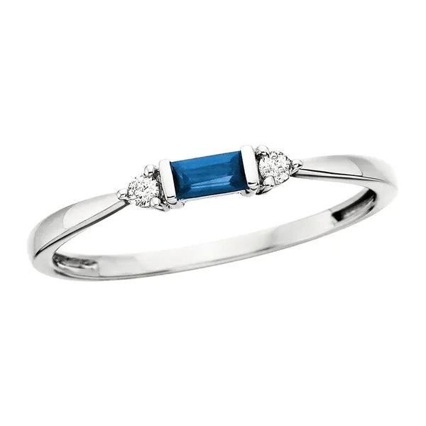 10K Ruby&Dia Stackable Ring Image 3 Tennies Jewelry Appleton, WI