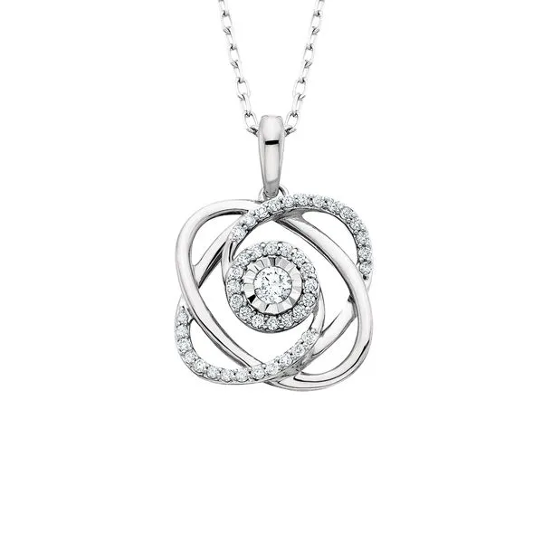 Embraceable You Pendant 1/5tw Image 2 Tennies Jewelry Appleton, WI