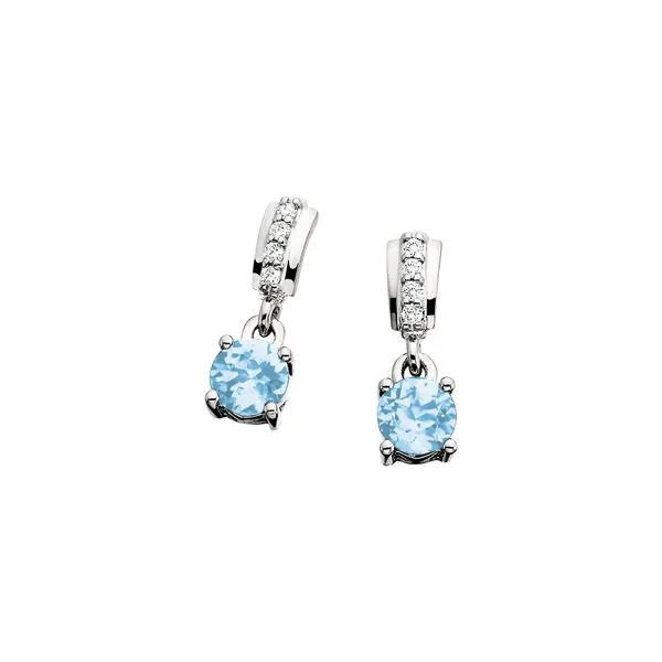 Citrine Earrings .04tdw Image 2 Tennies Jewelry Appleton, WI