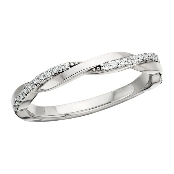 Diamond Twist Band .12tw Tennies Jewelry Appleton, WI