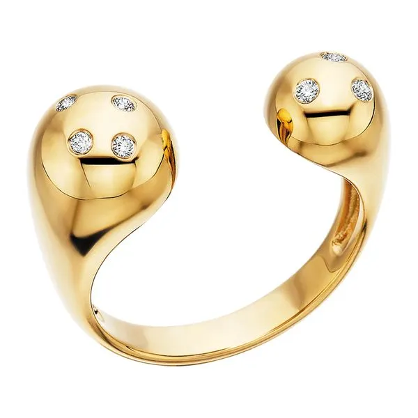 Diamond Flush Set Ring .06tw Tennies Jewelry Appleton, WI