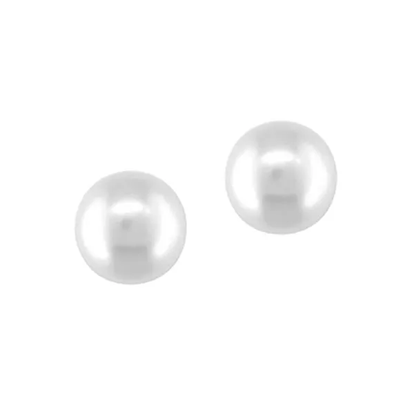 4.0mm Cultured Akoya Pearl Stu Image 3 Tennies Jewelry Appleton, WI