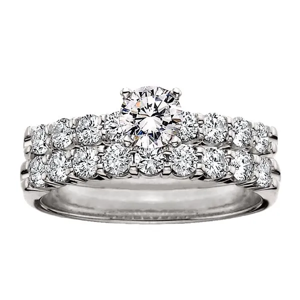 .45tw Bridal Set Semi Mount Image 2 Tennies Jewelry Appleton, WI