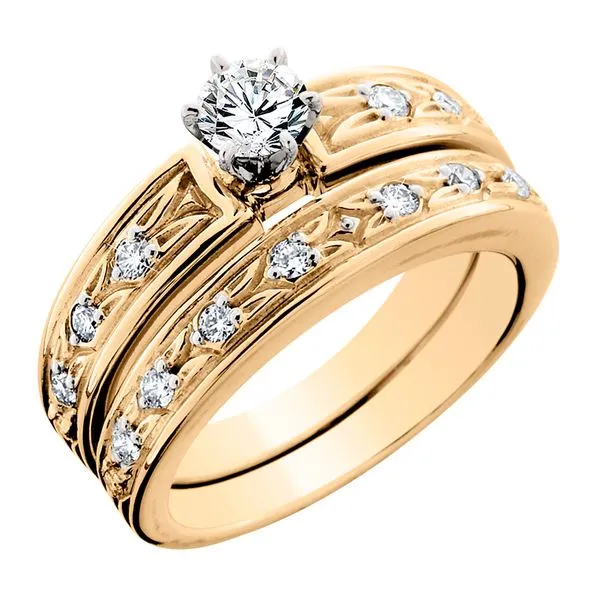 .30tw Bridal Set Semi Mount Tennies Jewelry Appleton, WI