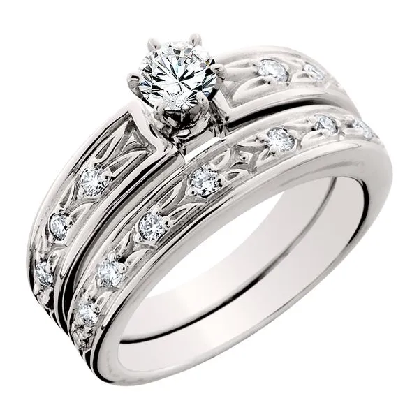 .30tw Bridal Set Semi Mount Image 2 Tennies Jewelry Appleton, WI