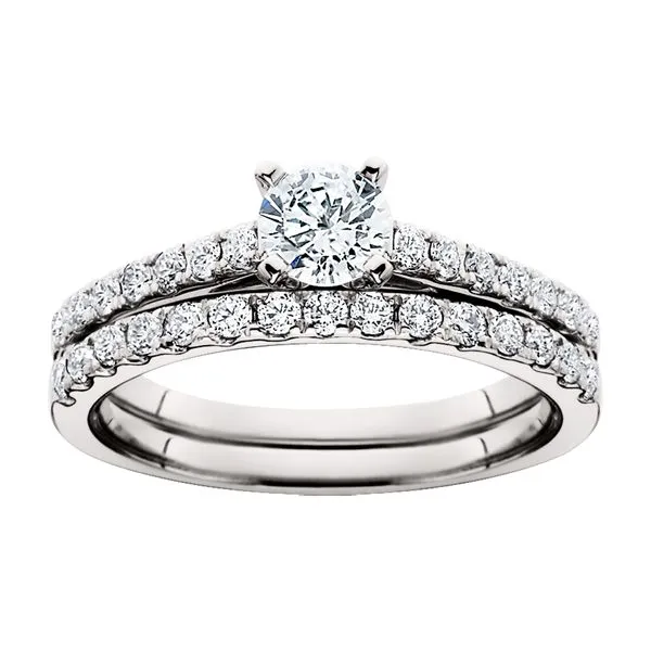 .58tw + .42center Bridal Set Image 2 Tennies Jewelry Appleton, WI