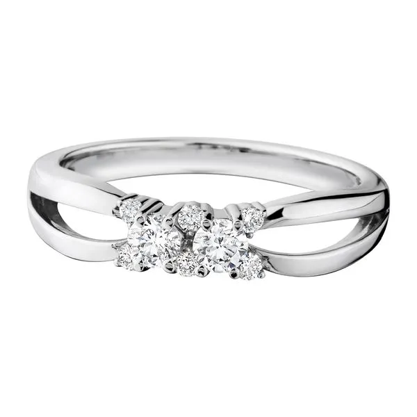 14k Two Stone Diamond Ring Image 2 Tennies Jewelry Appleton, WI