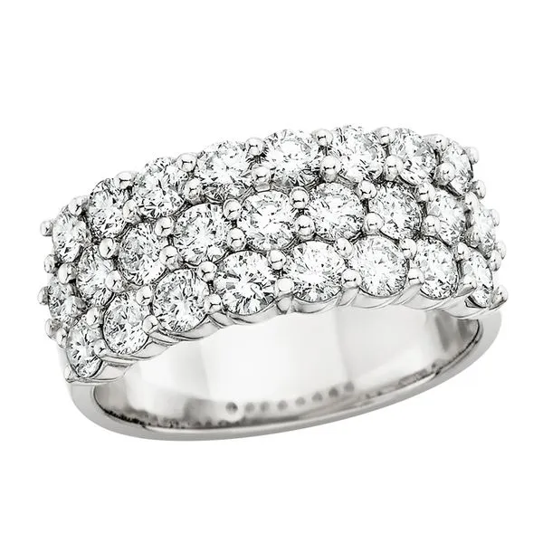 3 Row Diamond Band Tennies Jewelry Appleton, WI