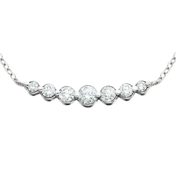 14kt Diamond Necklace 1/2tw Image 4 Tennies Jewelry Appleton, WI