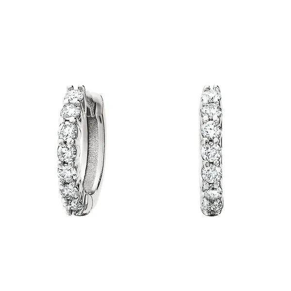 Hinged Hoop Earring .42tw Tennies Jewelry Appleton, WI