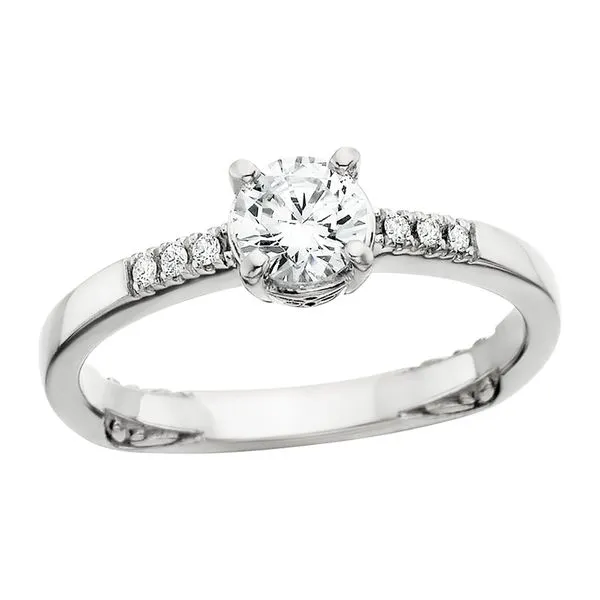 14K White Diamond Engagement Semi Tennies Jewelry Appleton, WI