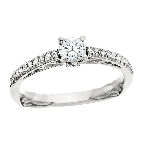 14K White Vintage Diamond Semi Tennies Jewelry Appleton, WI