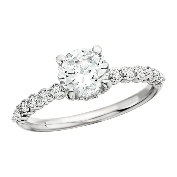 Floating Diamond Hidden Halo S Tennies Jewelry Appleton, WI