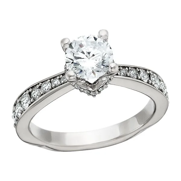 Diamond Accented Cathedral Sem Tennies Jewelry Appleton, WI