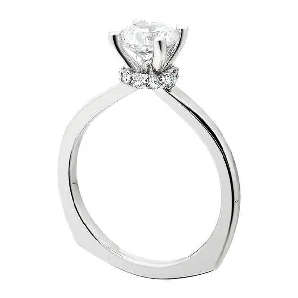 Dia Collar Setting on Euro Sol Image 4 Tennies Jewelry Appleton, WI