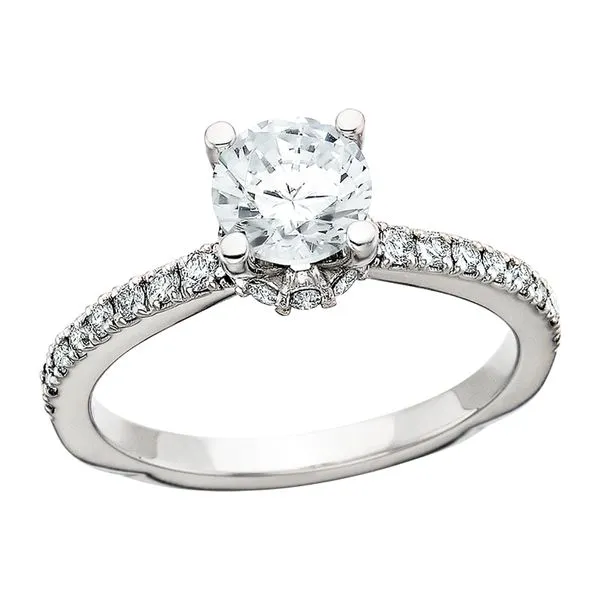 14K White Hidden Halo Semi Tennies Jewelry Appleton, WI