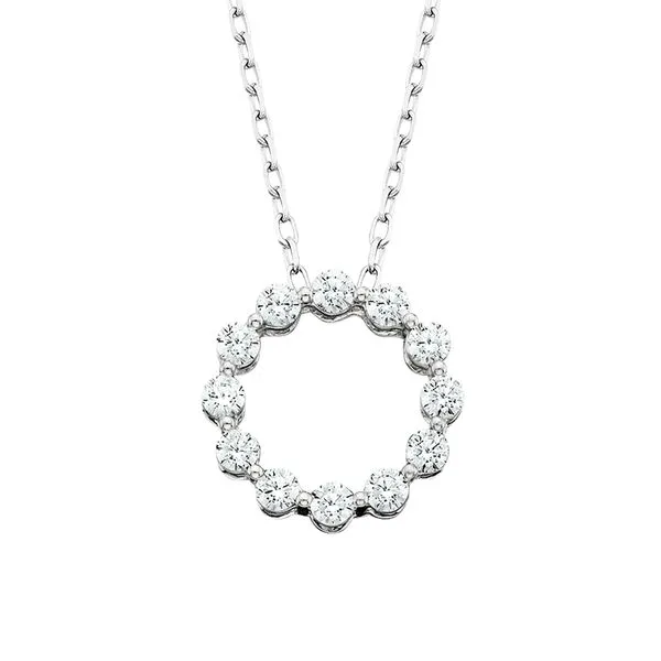 Circle of Love Pendant 1/4tw Image 3 Tennies Jewelry Appleton, WI