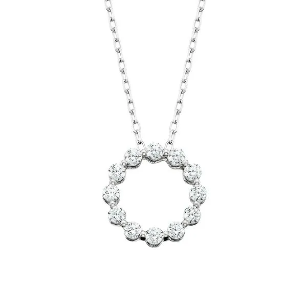 14kt Circle of Love Pendant Image 2 Tennies Jewelry Appleton, WI