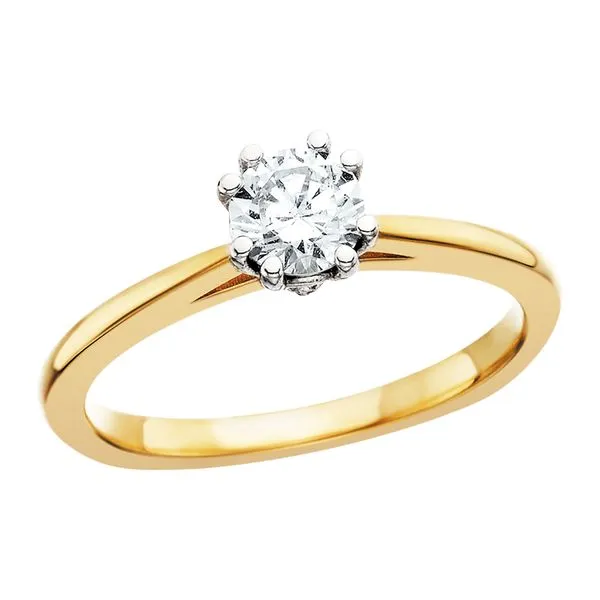 Round Diamond Solitaire Semi-M Tennies Jewelry Appleton, WI