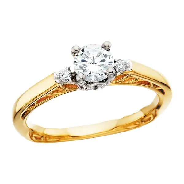 Three-Stone Engagement Semi-Mo Tennies Jewelry Appleton, WI