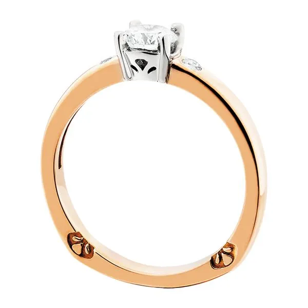 14PW Round Solitaire Semi Image 4 Tennies Jewelry Appleton, WI