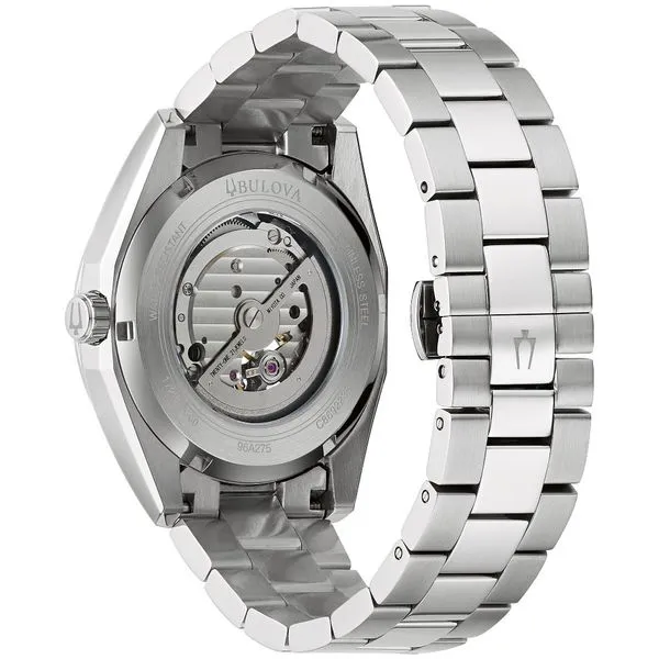 Bulova Stainless Steel Dress/Classic BUL Mens Watch Image 2 Natale Jewelers Sewell, NJ