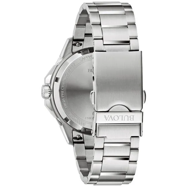 Bulova Stainless Steel Performance Mens Watch Image 2 Natale Jewelers Sewell, NJ
