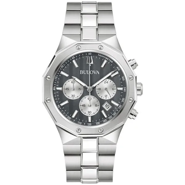 Bulova Stainless Steel Dress/Classic BUL Mens Watch D'Errico Jewelry Scarsdale, NY