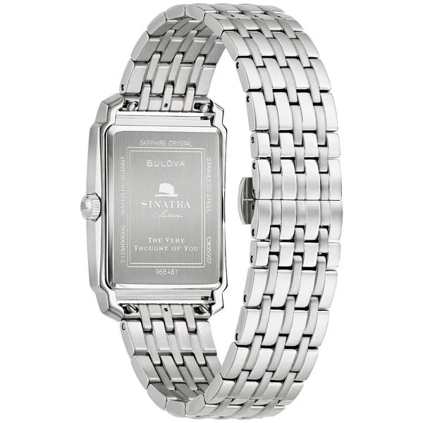 Bulova Stainless Steel Dress/Classic BUL Mens Watch Image 2 D'Errico Jewelry Scarsdale, NY
