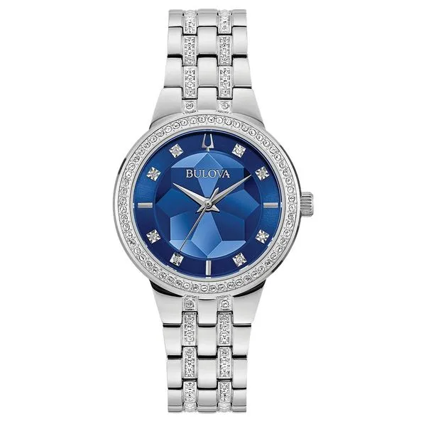 Bulova Stainless Steel Dress/Classic BUL Ladies Watch D'Errico Jewelry Scarsdale, NY